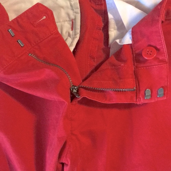 NWOT GAP skinny mini red khakis - Picture 5 of 7